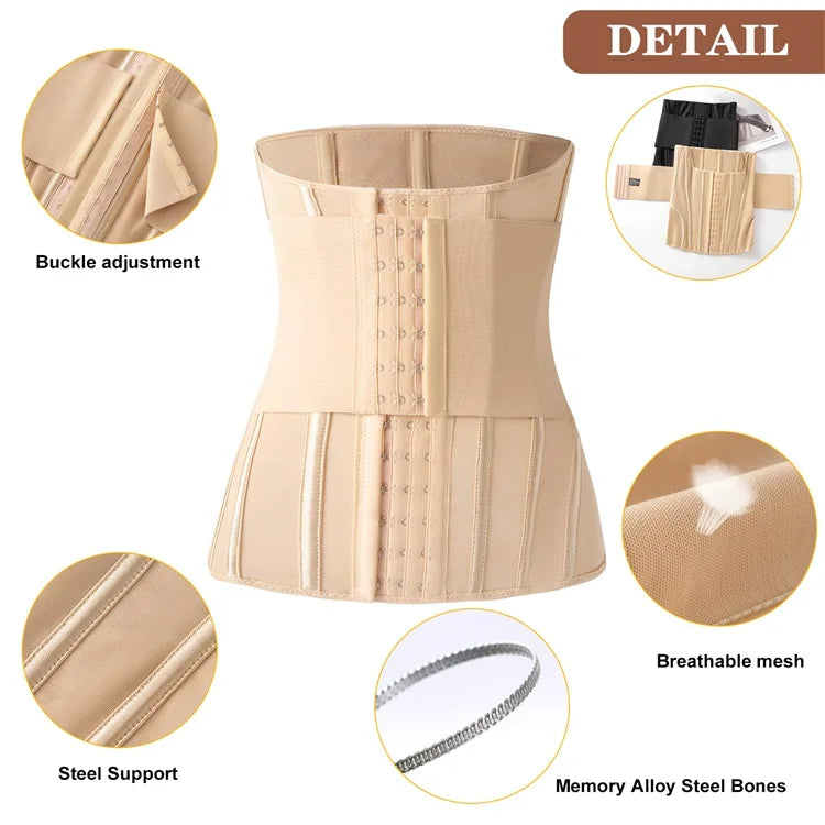 Waist Trainer Corset Women Binders Shaper Tummy Wrap Body Shapewear Slimming Belt Flat Belly Workout Women Shaper Slimming