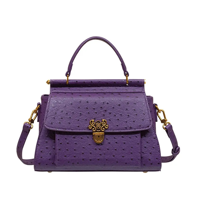 Women's handbag large capacity high-end feeling light luxury designer crossbody bag