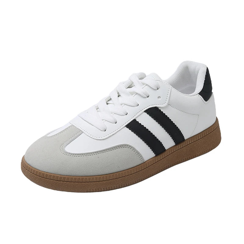Women's Casual Sneakers Lace Sobriety New Fashion Lightweight Casual Outdoor Walking Shoes Sneakers
