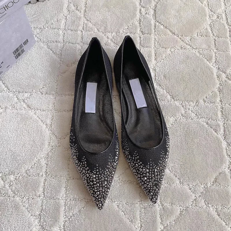Mesh Pointed Shallow Mouth Sexy Pump Heels Stiletto Shoes Bridal Shoes