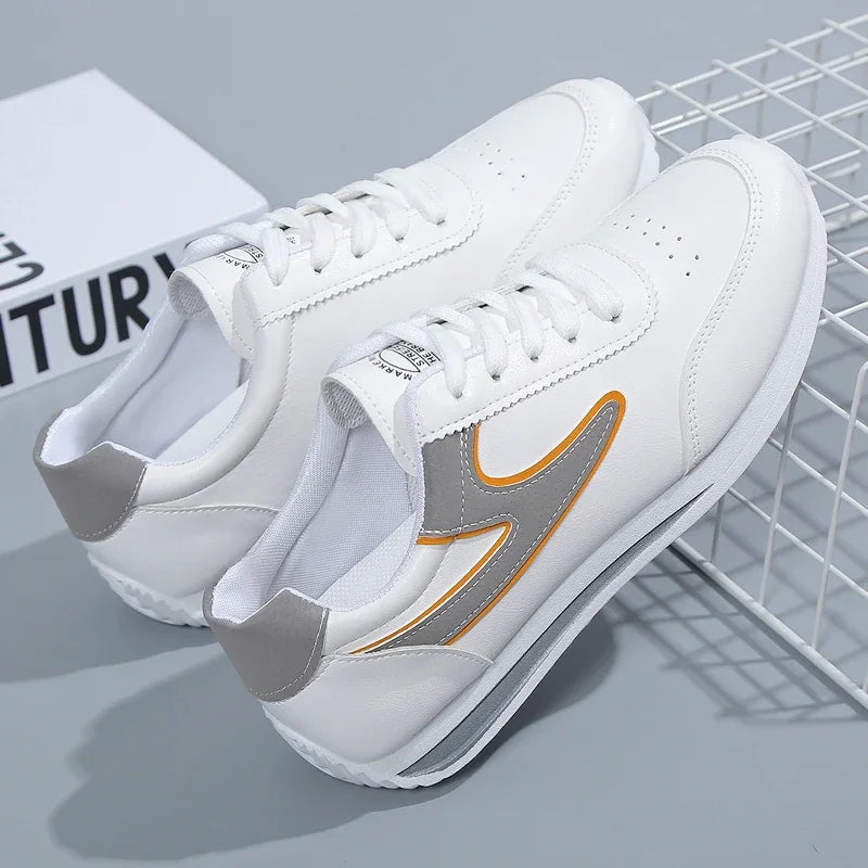 Causal Sneakers Summer Designer Shoes for Women Breathable Lace Up Sports Shoes