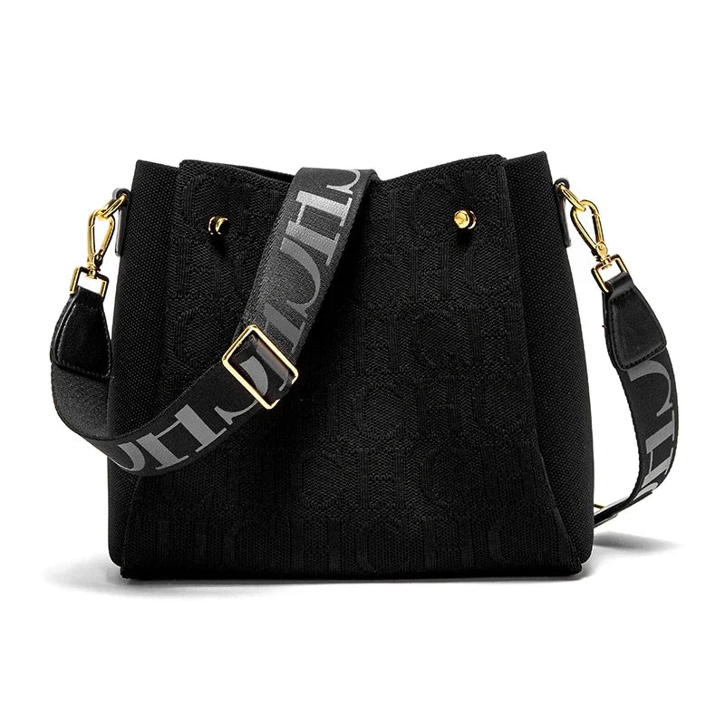 Crossbody Elegant Design Drawstring Design Women's Bag