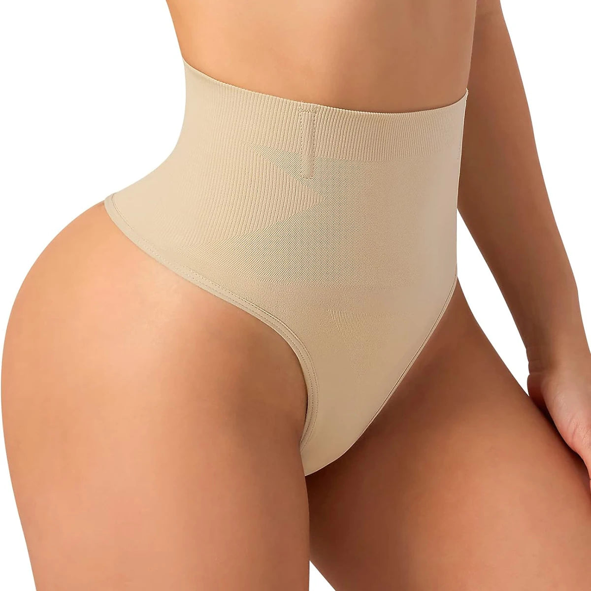 Seamless Thong Shapewear for Women Tummy Control Body Shaper Panties Girdle High Waist Briefs