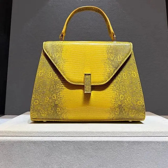 High Quality Lizard-print Handbag Women's Shoulder Crossbody Bag