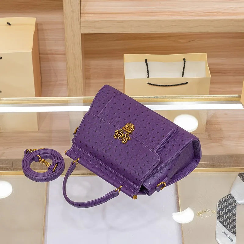 Women's handbag large capacity high-end feeling light luxury designer crossbody bag