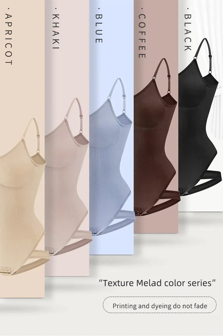Women Bodysuit Shapewear Tummy Control Fajas Body Shaper Waist Trainer