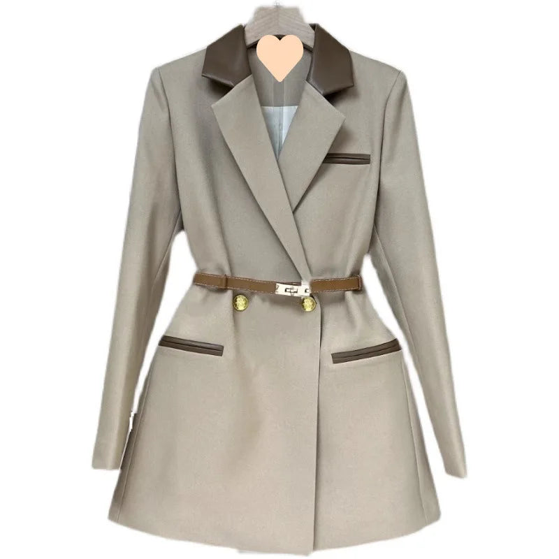 Elegant Women Office Blazer Coat Ladies Casual Slim Suit Outwear