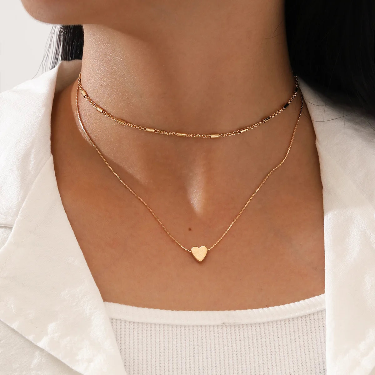 Pearl Adjustable Chain Necklace for women