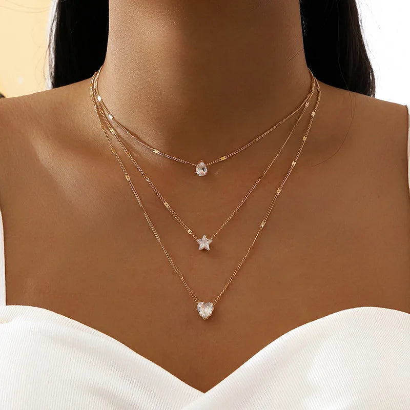 Pearl Adjustable Chain Necklace for women