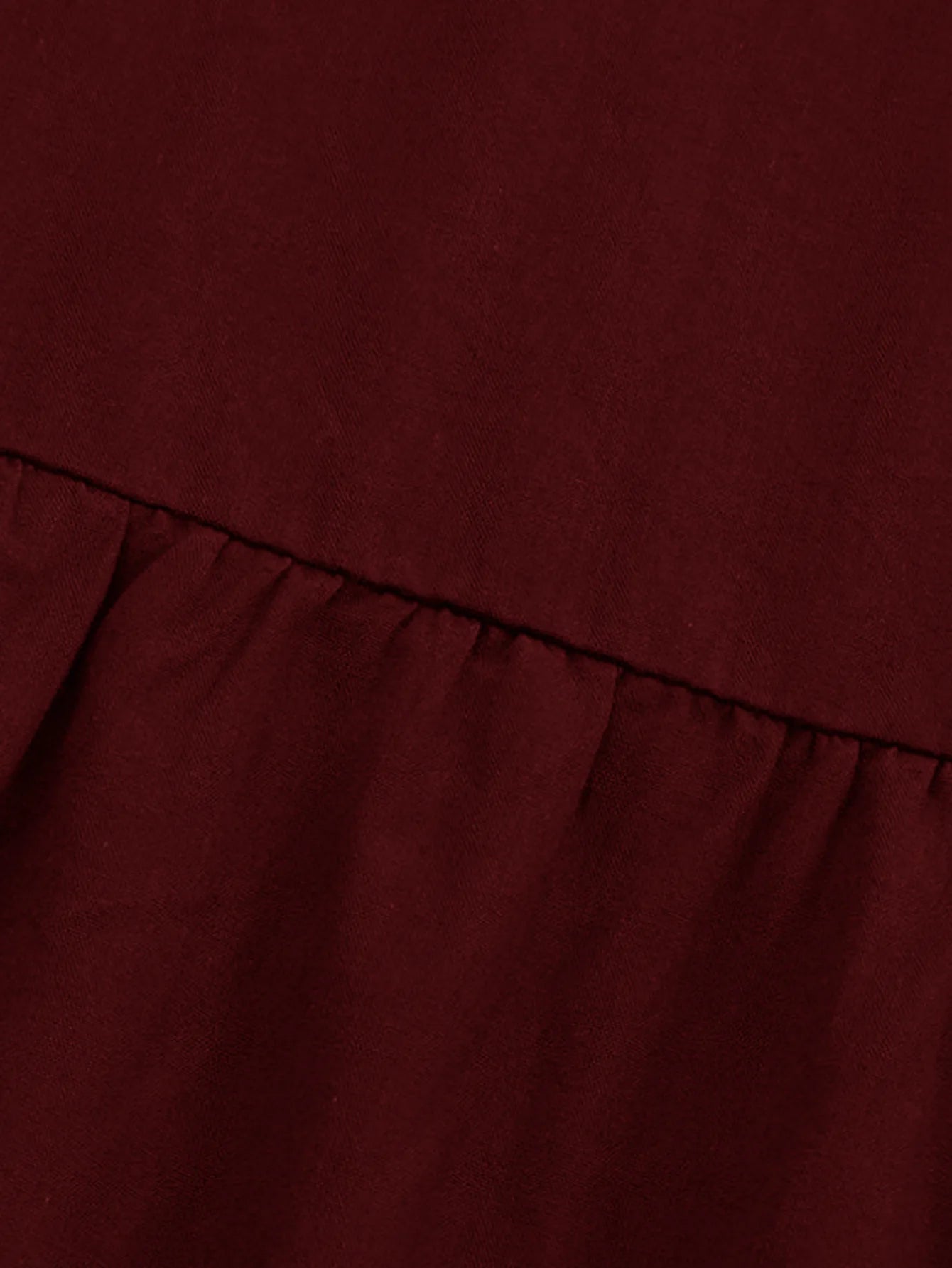 Women's Patchwork Solid Color Loose Skirt; Commuting Casual Cake Skirt; Elastic Waist Elegant Skirt