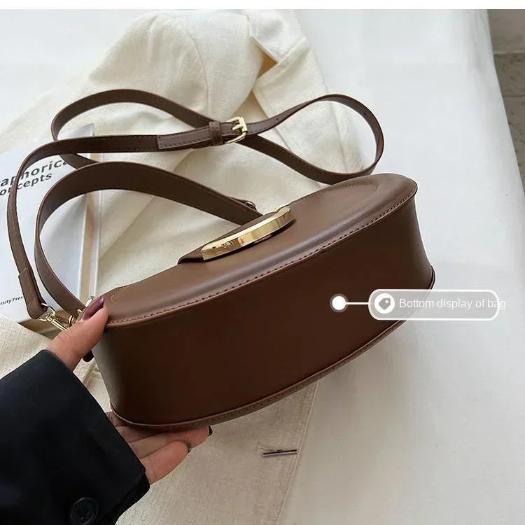 Armpit Shoulder Side Bags for Women Trend Leather Small Underarm Crossbody Handbags