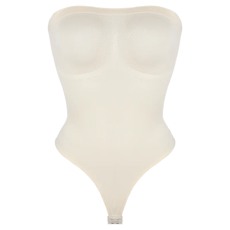 Womens Bodysuit Tummy Control Shapewear Thong Seamless Slimming Compression Body Shaper
