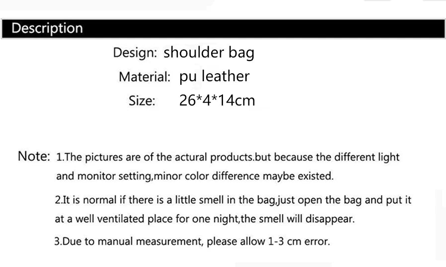 High Quality Soft PU Leather Handbag Women Luxury Purses