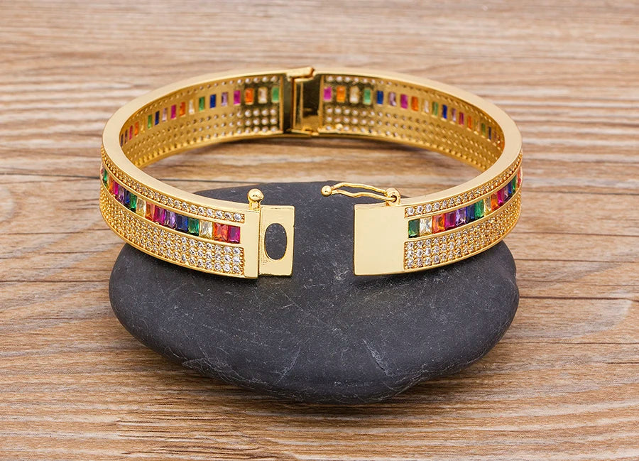 Exquisite Bracelet and Ring 2 Pieces Classic Jewelry Sets Birthday Gift
