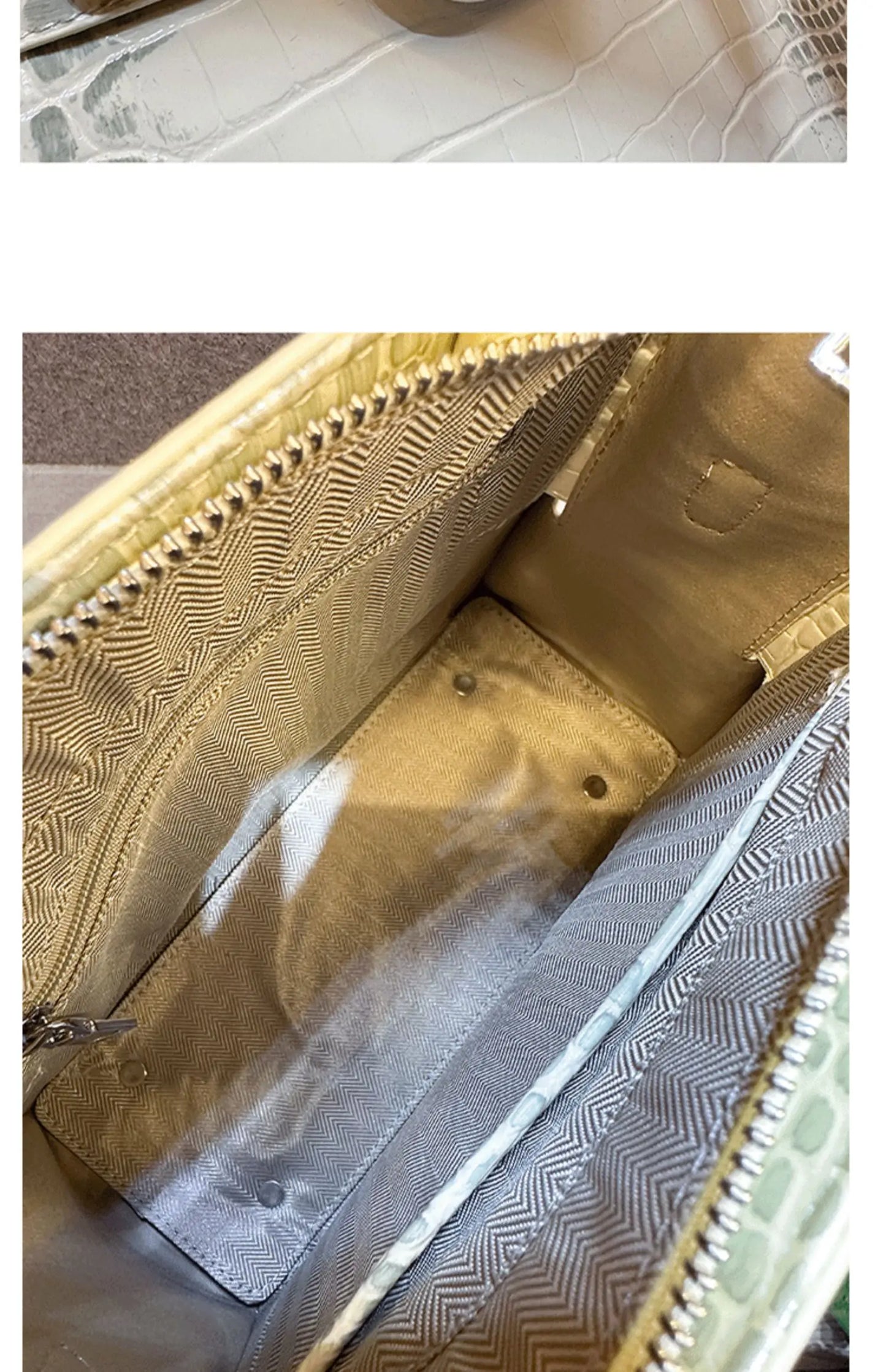 High Quality Crocodile Leather Handbag for Women Shoulder Crossbody Bag
