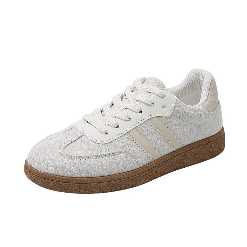 Women's Casual Sneakers Lace Sobriety New Fashion Lightweight Casual Outdoor Walking Shoes Sneakers