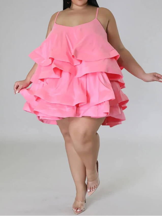 Plus Size Elegant Chic Large Women Dress Satin Summer Sexy Party Dress