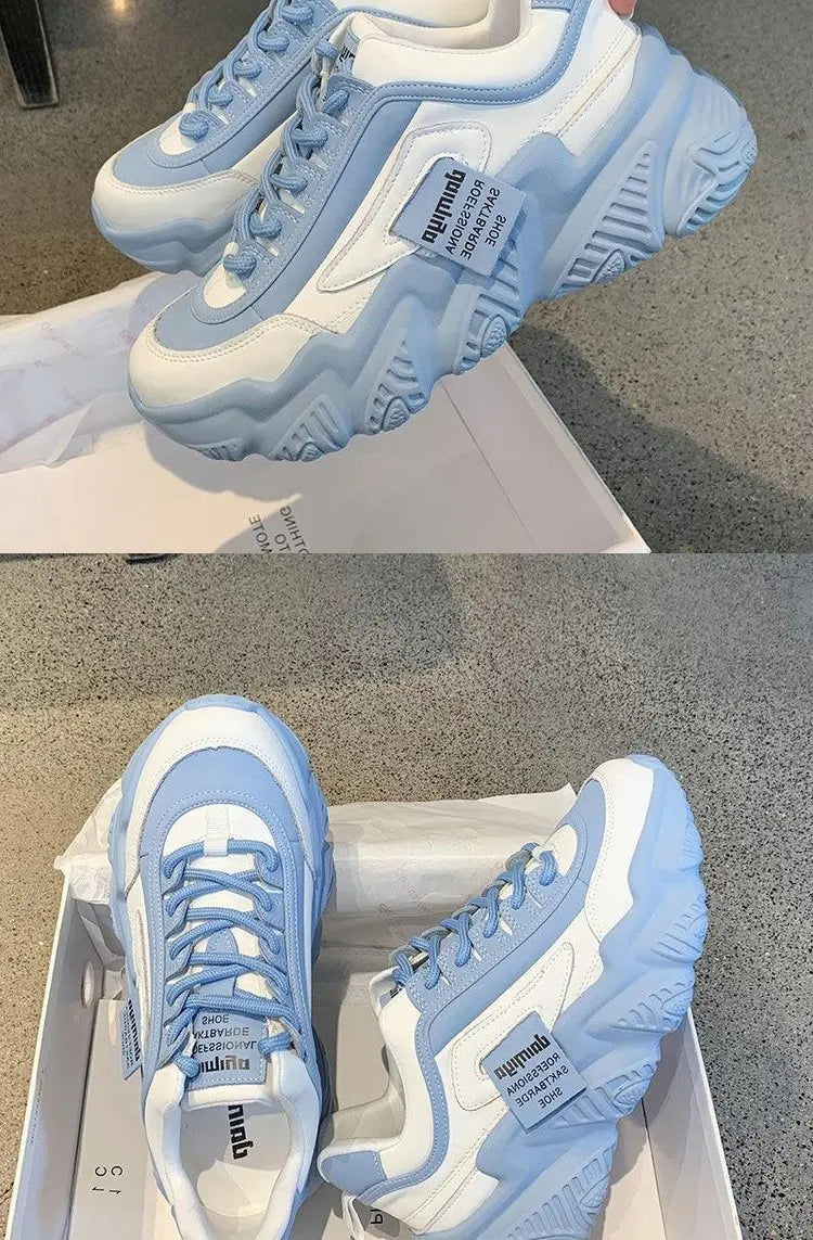 Women Sneakers Casual Sneakers Women Comfortable Soft Bottom Lace Up Female Shoes