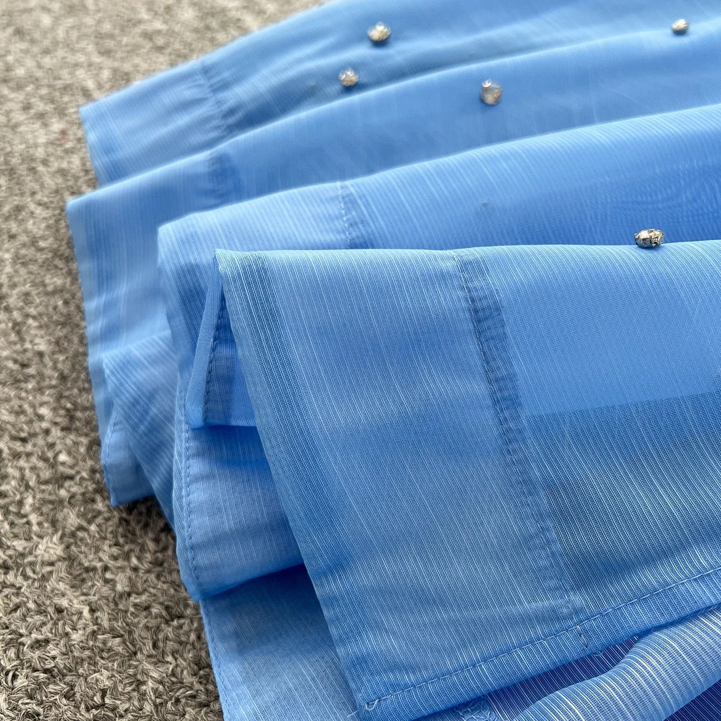 Elegant Lantern Sleeves Vintage Stand Collar Chic Single Breasted Rhinestone Bandage Slim High Street Long Dresses