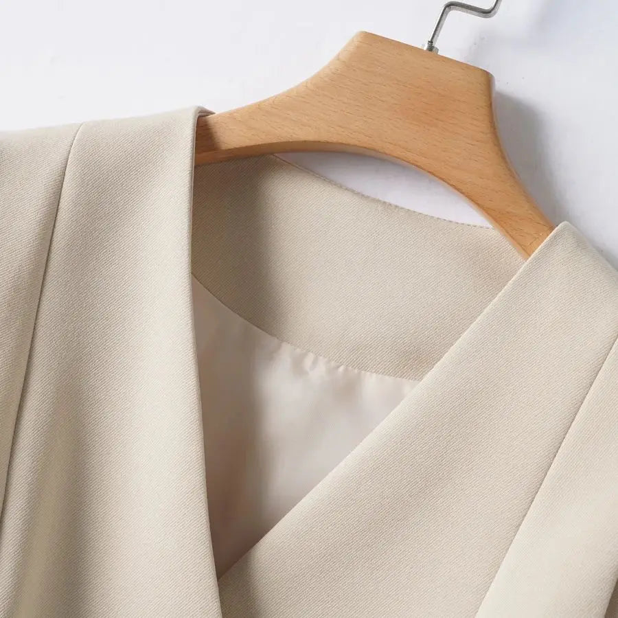 Short Vest Top Women's Diagonal Button Versatile Workplace Elegant Vest Jacket Top
