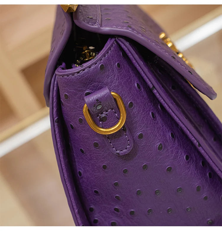 Women's handbag large capacity high-end feeling light luxury designer crossbody bag