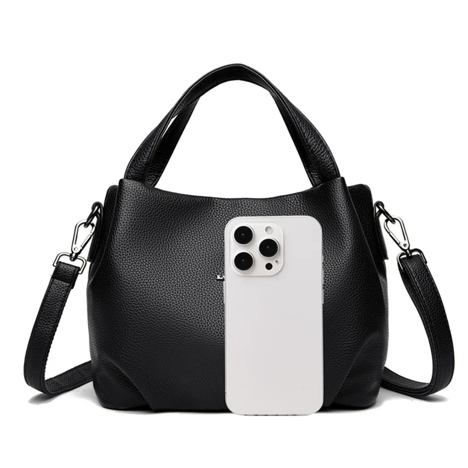 Genuine Tote Bag Leather Luxury Handbag High Quality Ladies Crossbody Handbag