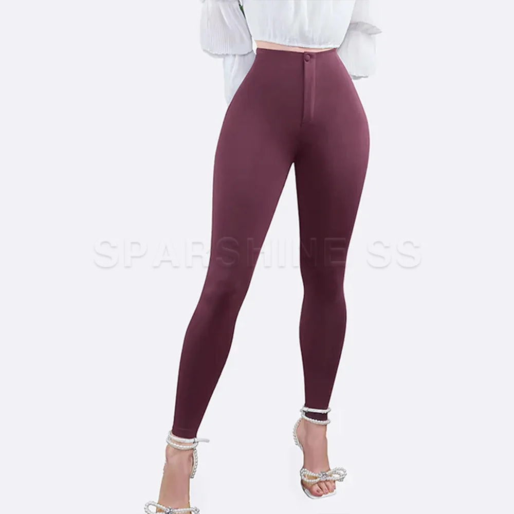 Women Seamless Hip Lifting Leggings High Waist Pants Push Up Yoga Pant