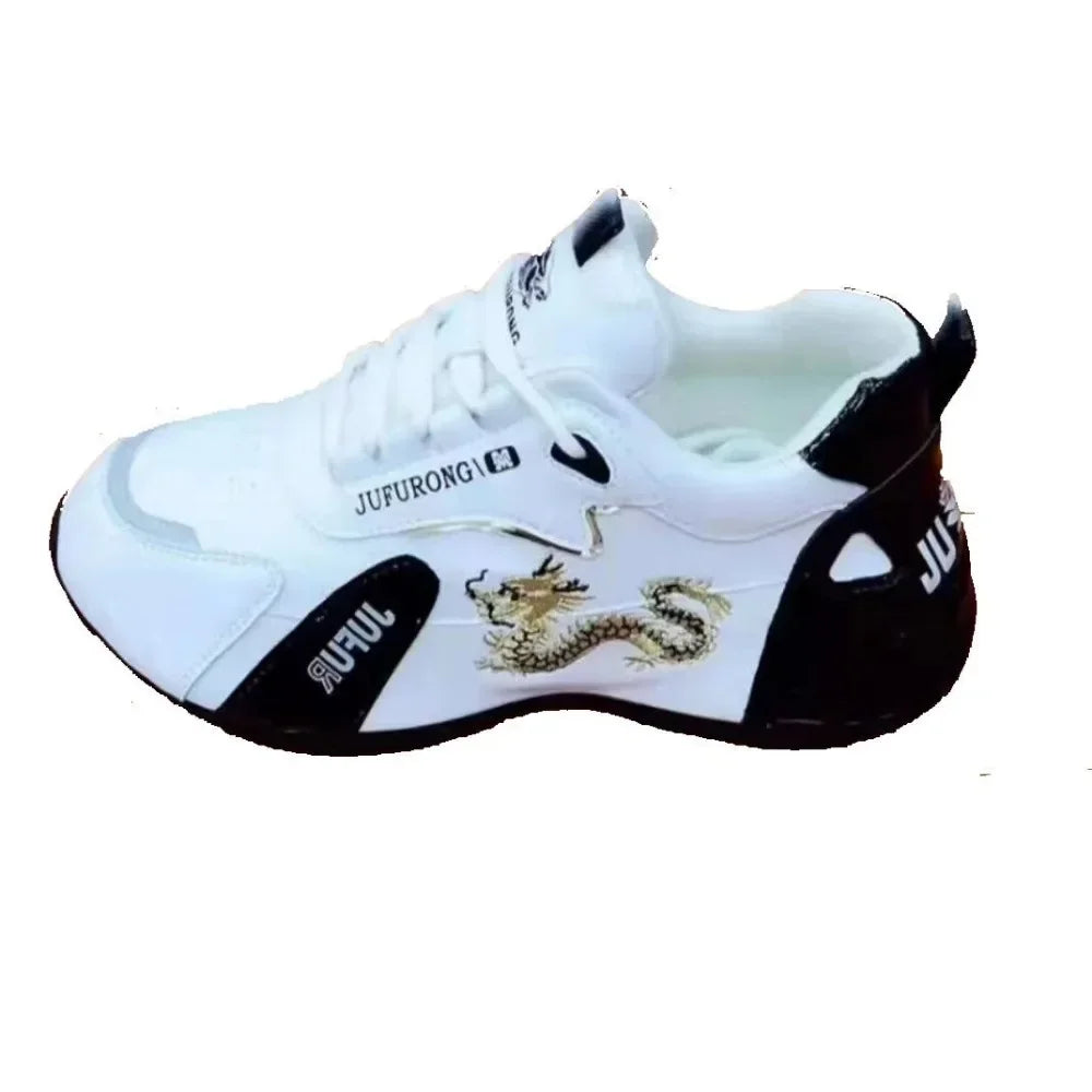 Women Designer Sneakers Leather Waterproof Casual Sports Shoes Women Lightweight Breathable Sneakers