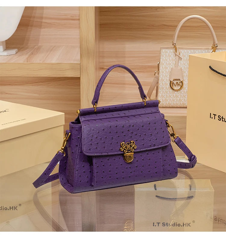 Women's handbag large capacity high-end feeling light luxury designer crossbody bag