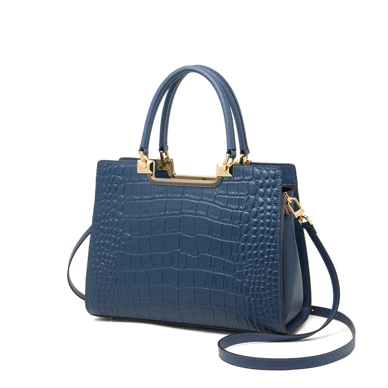 Women's Cow Leather Handbag Handmade Shoulder Bag