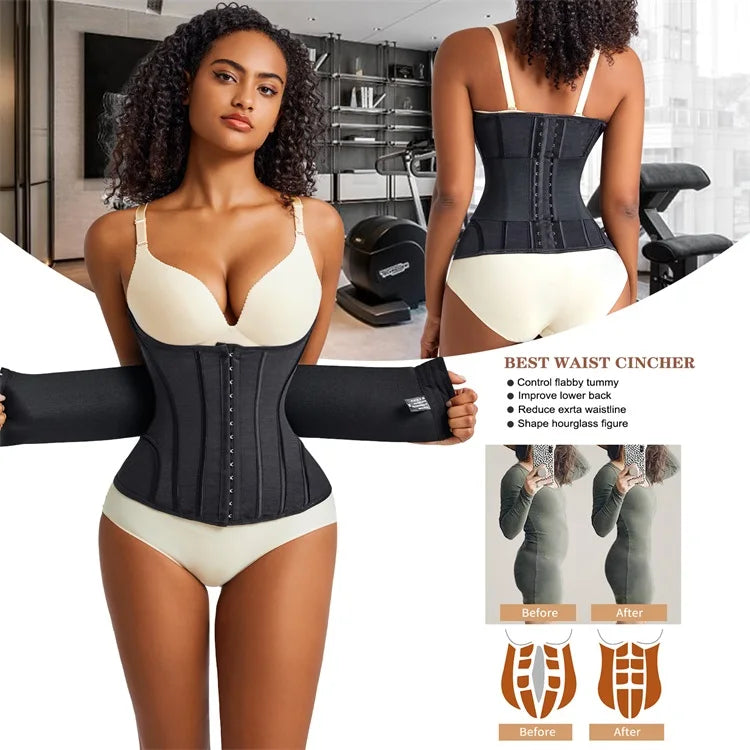 Waist Trainer Corset Women Binders Shaper Tummy Wrap Body Shapewear Slimming Belt Flat Belly Workout Women Shaper Slimming