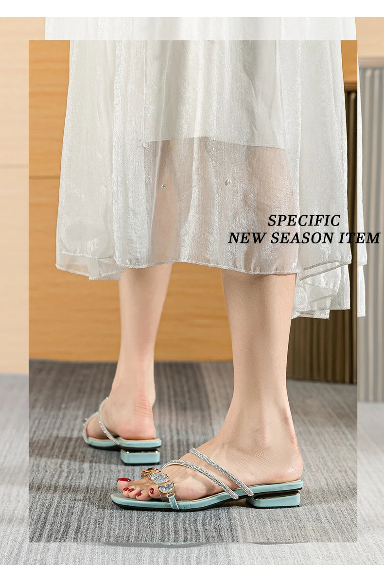 summer new women's flat slippers outdoor sandals casual flat shoes Stylish