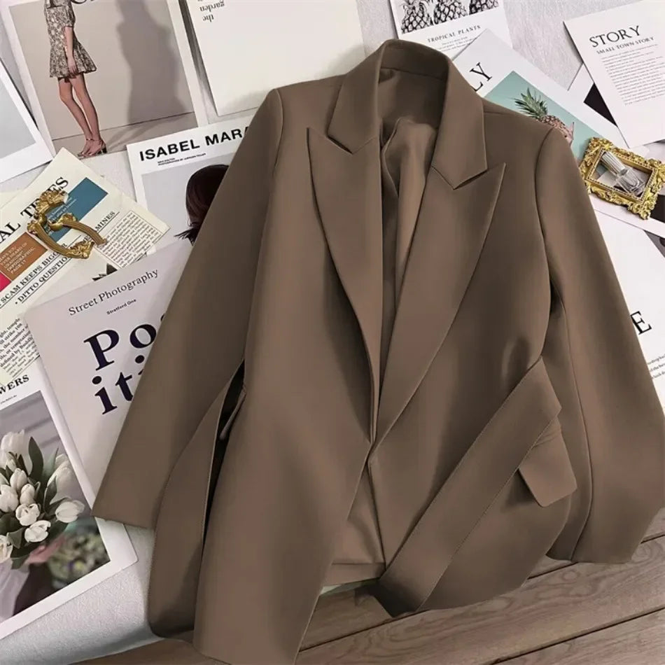 Blazer for Women Office Blazers Loose Fit Women Clothing Coats Women's Jacket