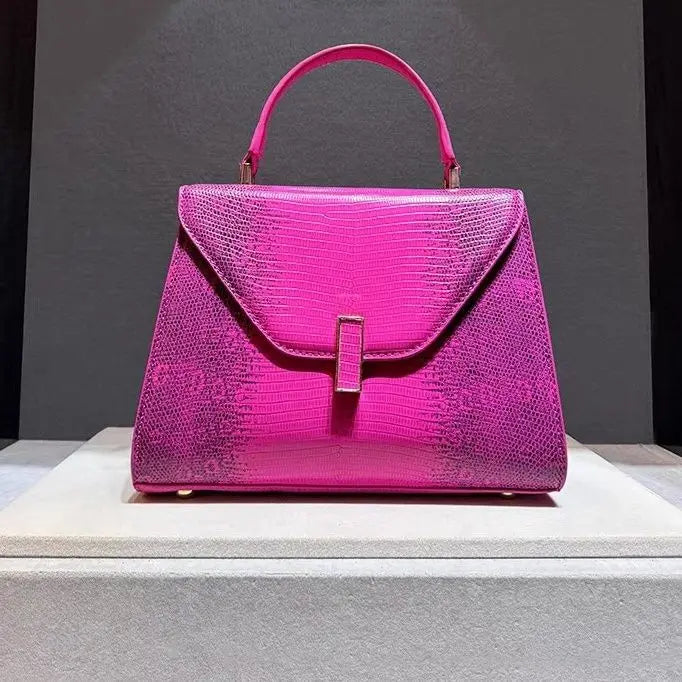 High Quality Lizard-print Handbag Women's Shoulder Crossbody Bag