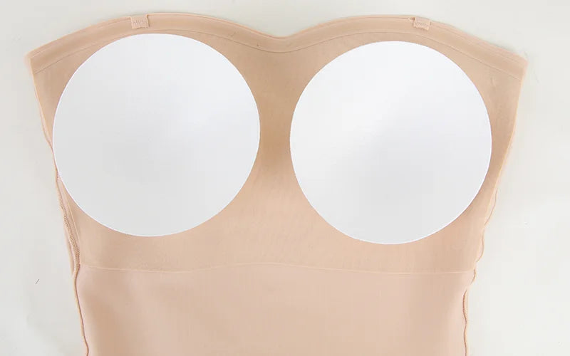 Removable Strap Women Tummy Control Shapewear Thong Front Closure Butt Lifter Removable Strap Padded Full Body Shaper