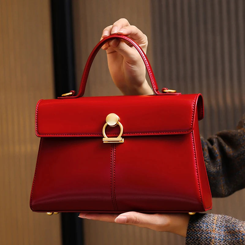 Square Bag Women's Handbag High Quality Single Shoulder Crossbody Bag