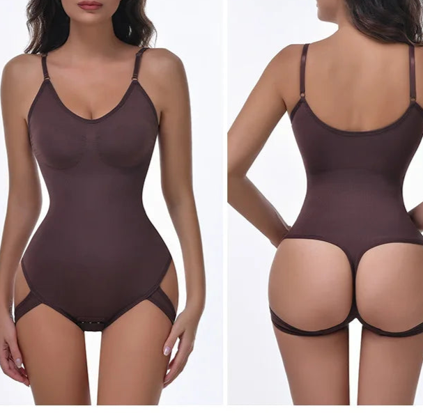 Women Bodysuit Shapewear Tummy Control Fajas Body Shaper Waist Trainer