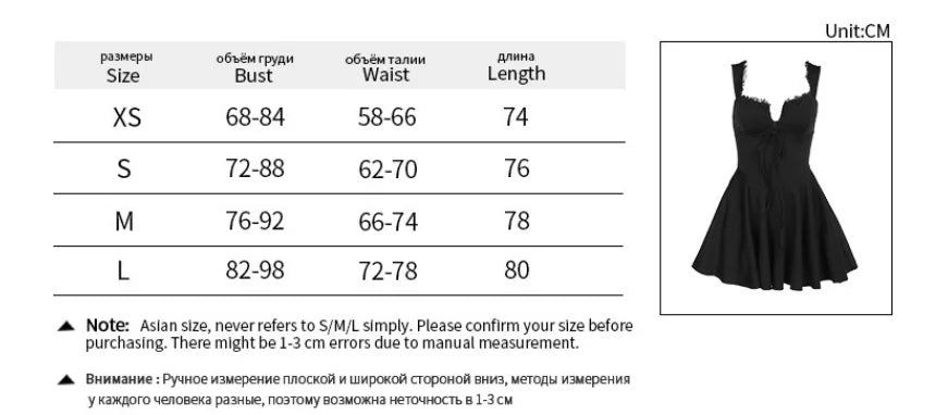 Sleeveless Lace Splicing Spice Slip Dress Slim Backless Ballet Pompadour Dress V-neck High-waisted Mini Dress