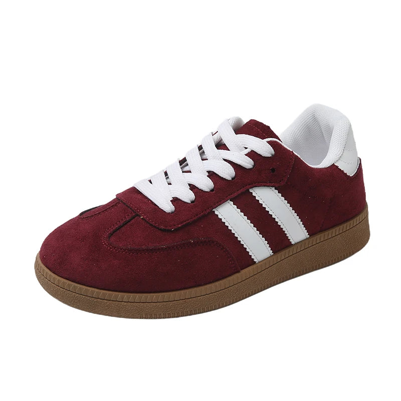 Women's Casual Sneakers Lace Sobriety New Fashion Lightweight Casual Outdoor Walking Shoes Sneakers