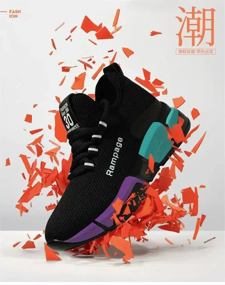 Women's shoes new comfortable women's sneakers spring and autumn fashion lace-up comfortable light sports shoes