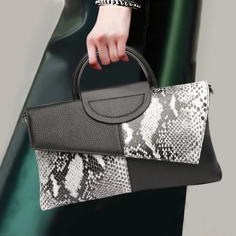 High Quality Soft PU Leather Handbag Women Luxury Purses