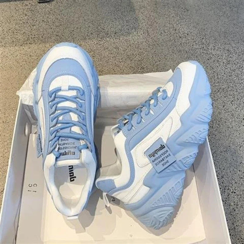 Women Sneakers Casual Sneakers Women Comfortable Soft Bottom Lace Up Female Shoes