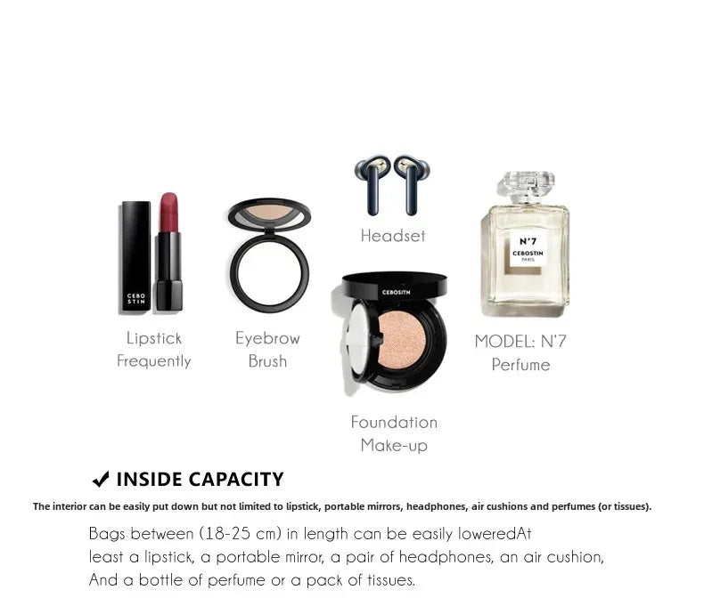 Luxurious Large Capacity Crossbody Handbag for Women Stylish Shoulder Bag