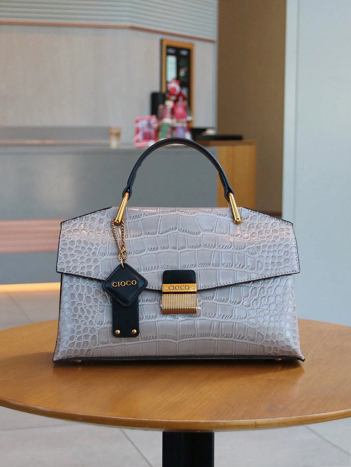 blue snake-shaped high-grade handbag fashion luxury luxury handbag lightweight large-capacity one-shoulder bag
