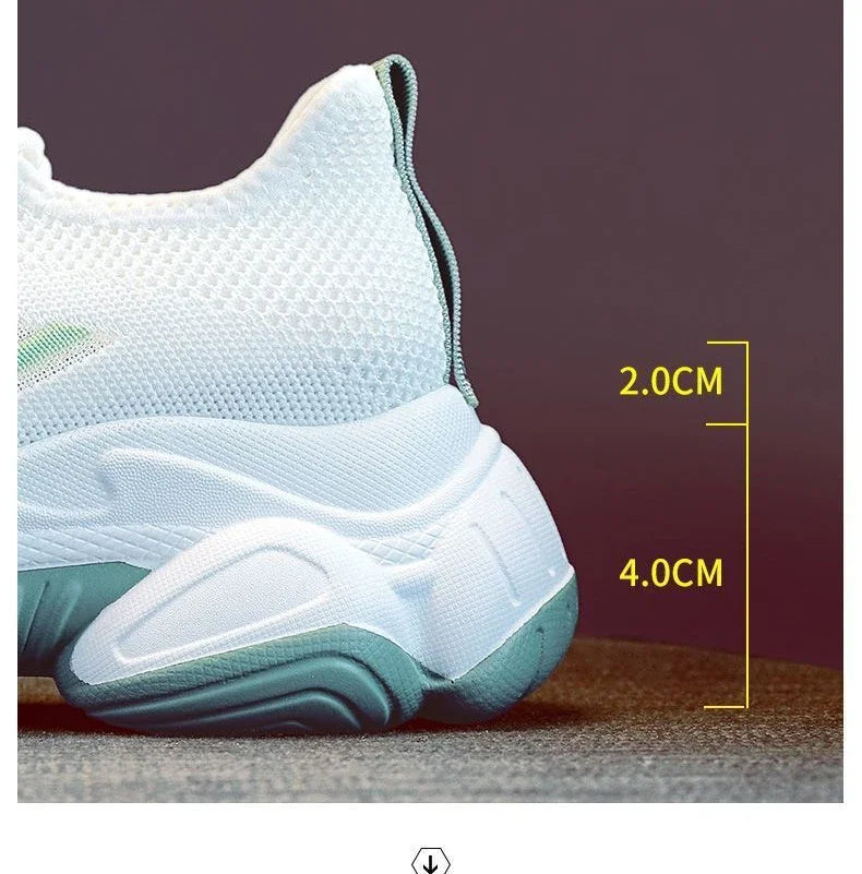Women Fashion Sneakers Spring Summer New Comfortable Running Shoes Tennis Sneakers Lightweight