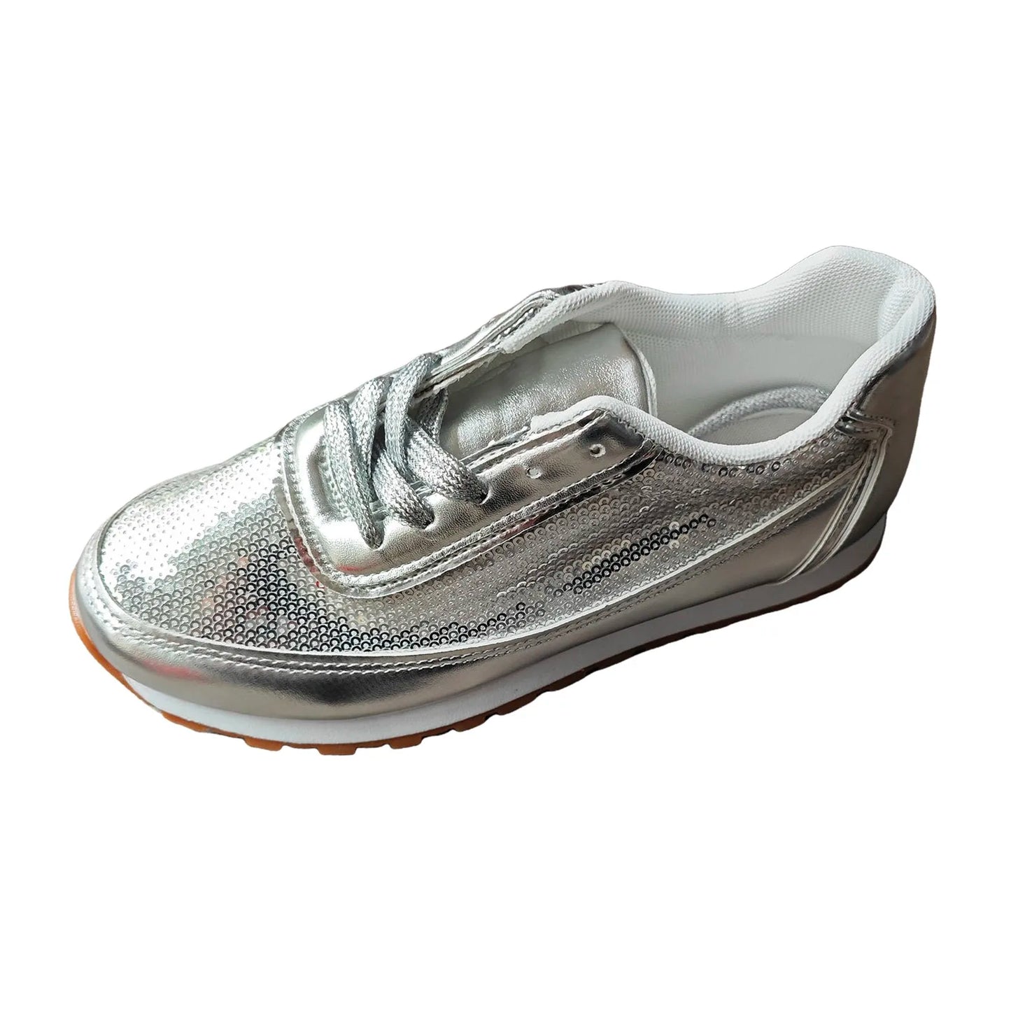 Casual Shoes For Women Sneaker Wedges Sequined Casual Sneakers Fashion Comfortable Sneakers