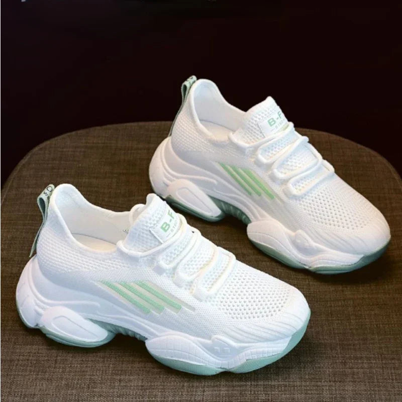 Women Fashion Sneakers Spring Summer New Comfortable Running Shoes Tennis Sneakers Lightweight