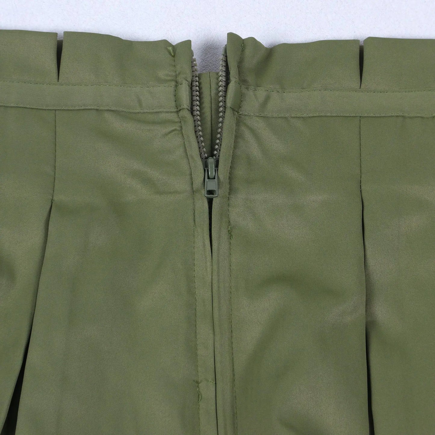 Sexy Zip Crop Camisole and High Waisted Drawstring Wide Leg Trousers 2 Piece Women Pants Suit Streetwear