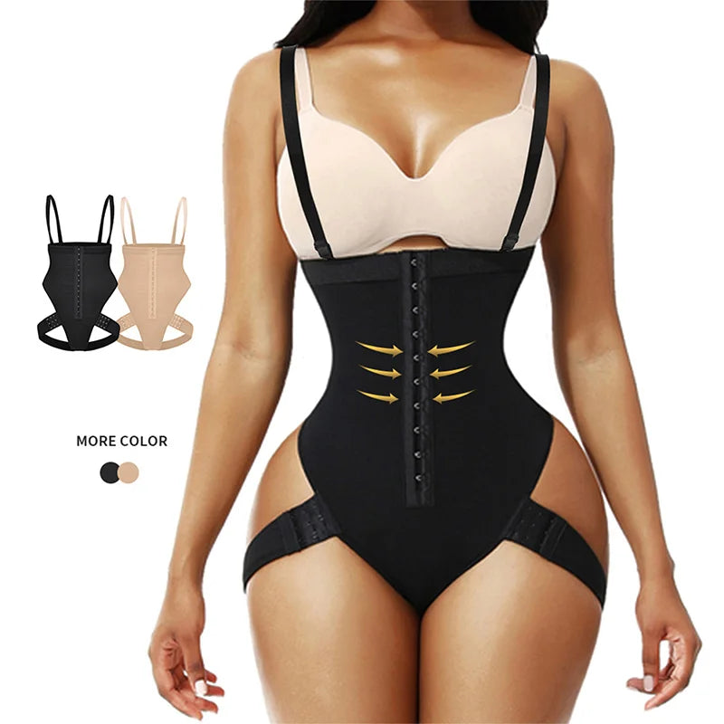 High Waist Abdomen Butt Lifter Booty Lift Seamless Shapewear Body Shaper