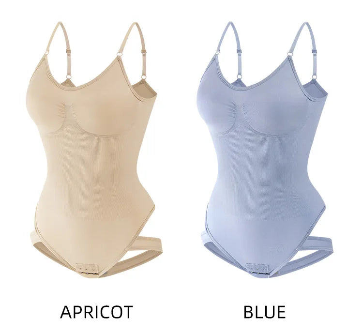 Women Bodysuit Shapewear Tummy Control Fajas Body Shaper Waist Trainer